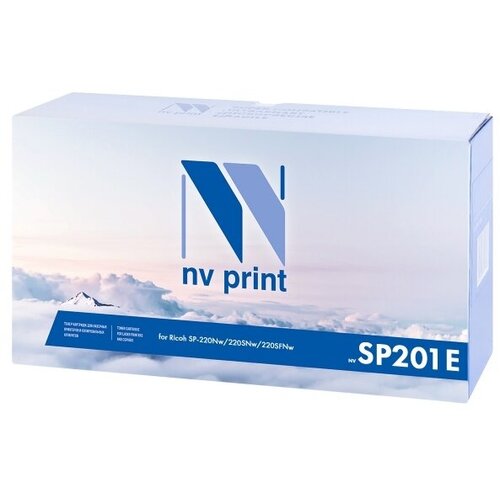 Картридж NV Print совместимый SP201E для Ricoh SP-220Nw/220SNw/220SFNw (1000k) {47230} картридж ricoh sp 6430e для ricoh sp6430dn черный 10000стр