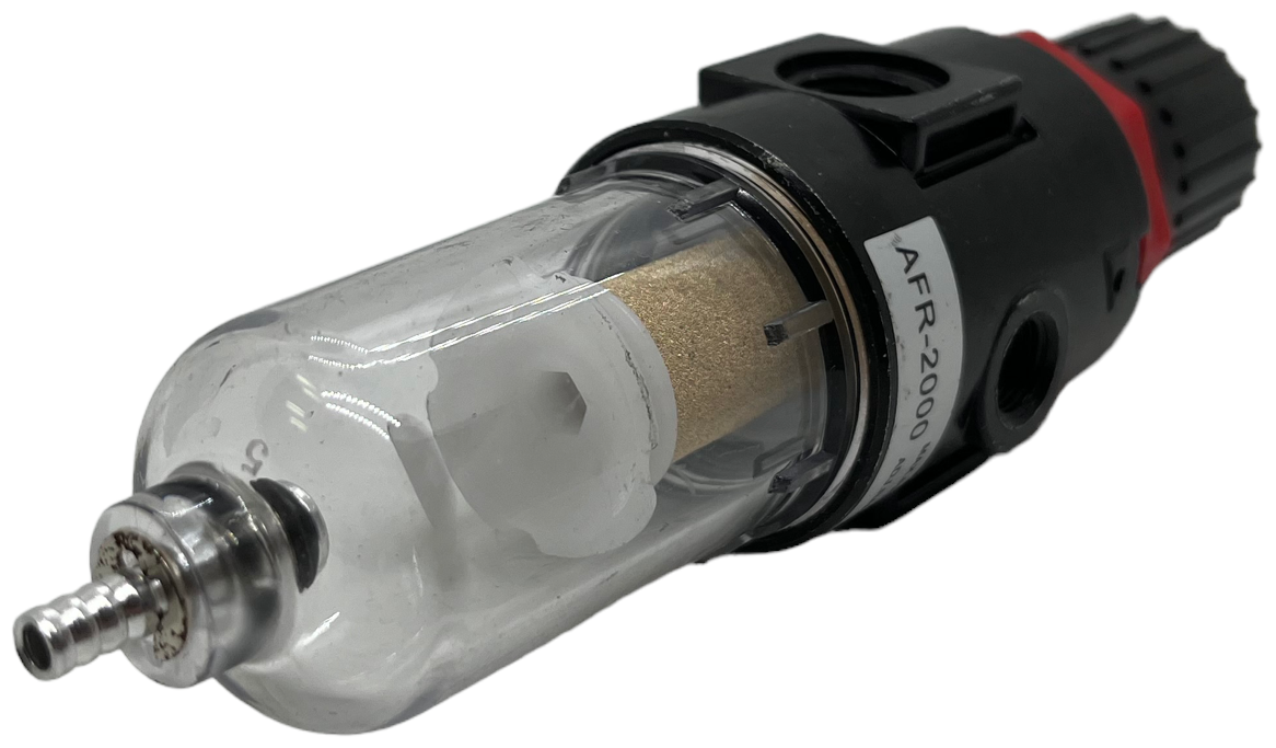 Регулятор давления воздуха с фильтром (Осушителем)/Компрессор AFR-2000 - фотография № 3