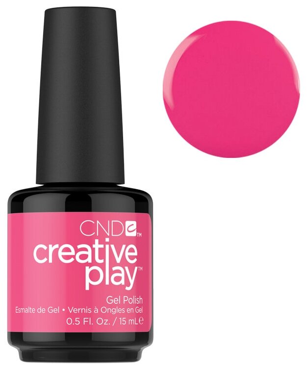 CND Creative Play Gel Polish Гель-лак , 474, Peony Ride, 15 мл