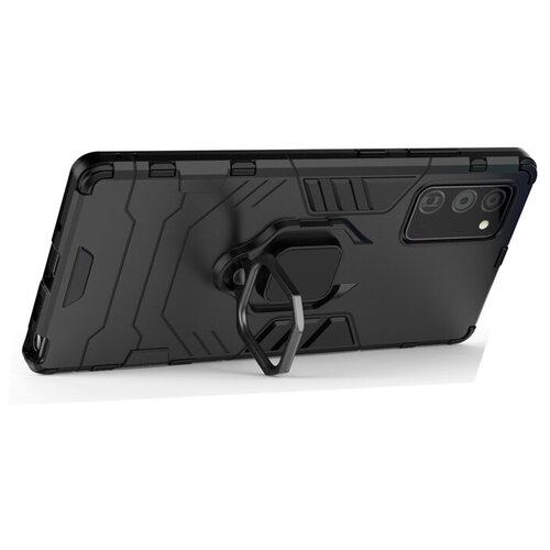 Противоударный чехол с кольцом Panther Case для Samsung Galaxy Note 20 черный