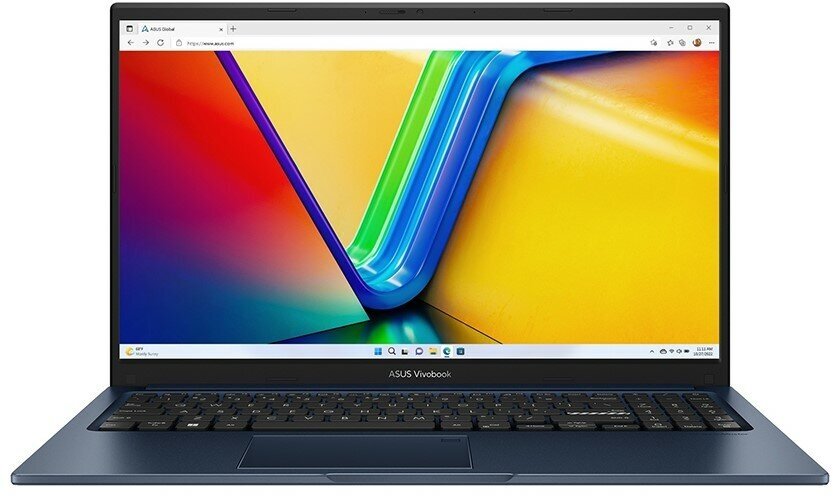 Ноутбук Asus Vivobook 15 X1504ZA-BQ1144 Intel Core i3 1215U 1200MHz/15.6"/1920x1080/16GB/512GB SSD/Intel UHD Graphics/Wi-Fi/Bluetooth/Без ОС (90NB1021-M01NY0) Blue
