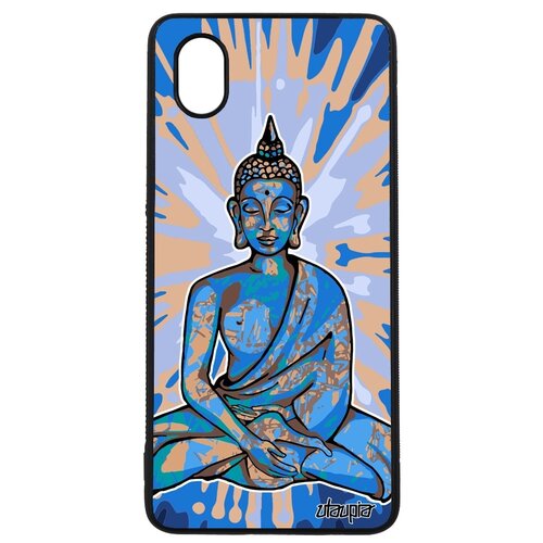 фото Чехол для телефонов galaxy a01, "будда" мандала портрет utaupia