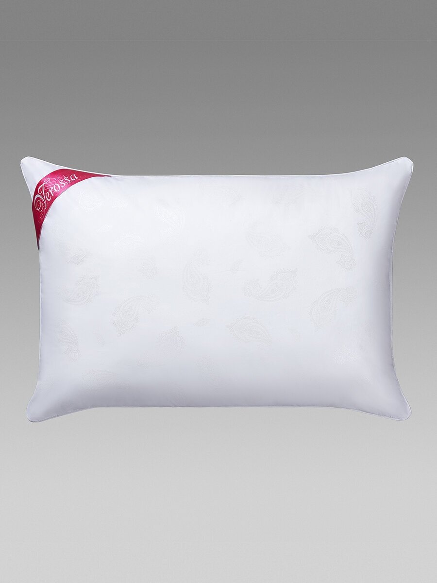 Подушка для сна VEROSSA, Заменитель лебяжьего пуха, 50x70