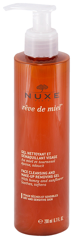 Nuxe очищающий гель для лица Reve De Miel, 200 мл