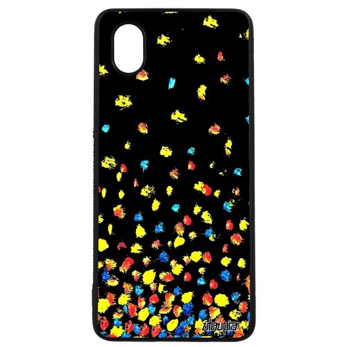 фото Чехол на смартфон galaxy a01, "снег" хлопья пыль utaupia