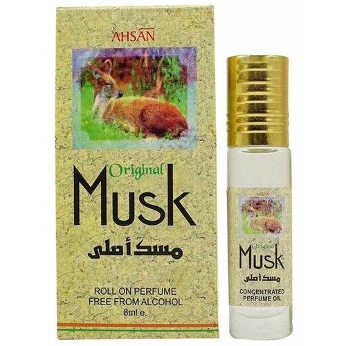 Мускус масло концент-ое Musc Original Ahsan 8 мл. масло orofluido original elixir 100 мл