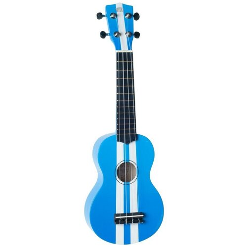 Wiki UK/RACING BLUE Укулеле сопрано wiki uk fatale гитара укулеле сопрано липа рисунок роковая девушка чехол в комплекте