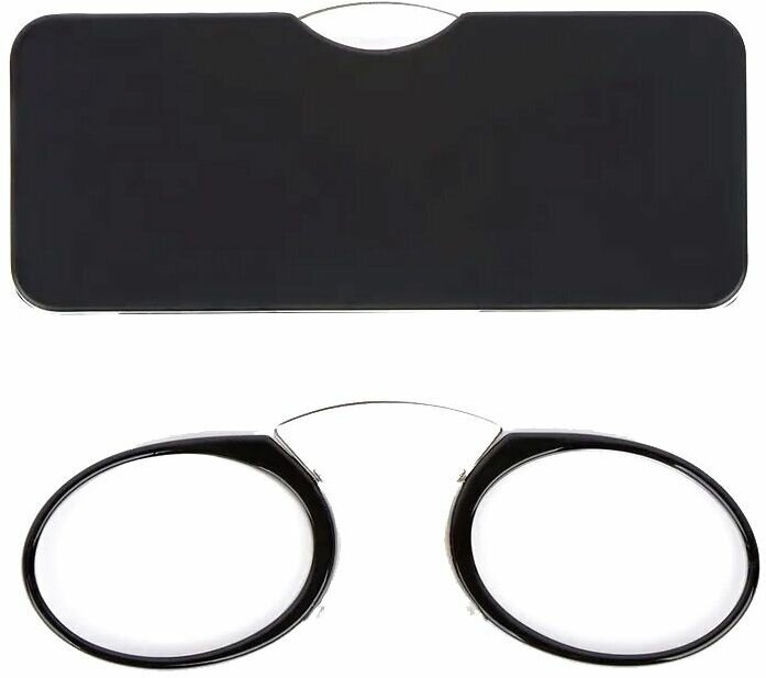 Пенсне, очки для чтения, очки для зрения (+1.00) цвет черный, РЦ 62-64