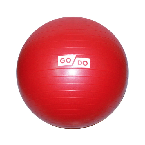 фото Мяч для фитнеса 'anti-burst gym ball' матовый. диаметр 65 см: fb-65 850 г (красный) sprinter