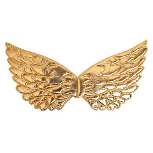 фото Карнавальные крылья «ангелочек», для детей, цвет золотой сима-ленд