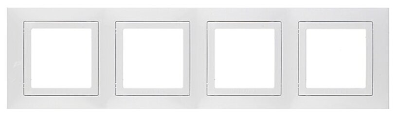 Unica MGU2.010.18 Рамка 5-постовая с декоративным элементом (белая) Schneider Electric - фото №15