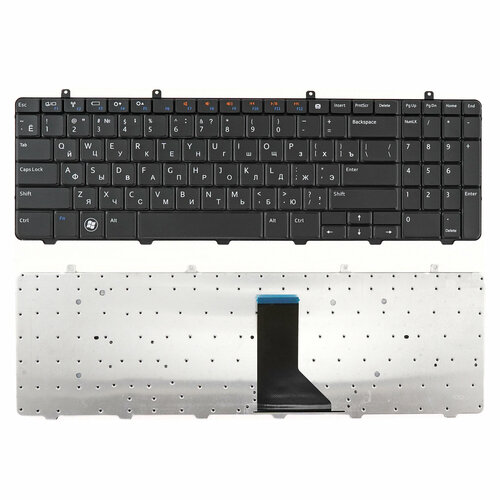 Клавиатура для ноутбука Dell Inspiron 1564 черная клавиатура для ноутбука dell 3421 5421 p n rnn5p 0rnn5p nsk l80bw 9z n8tbw 001 9z n8tbw 00r
