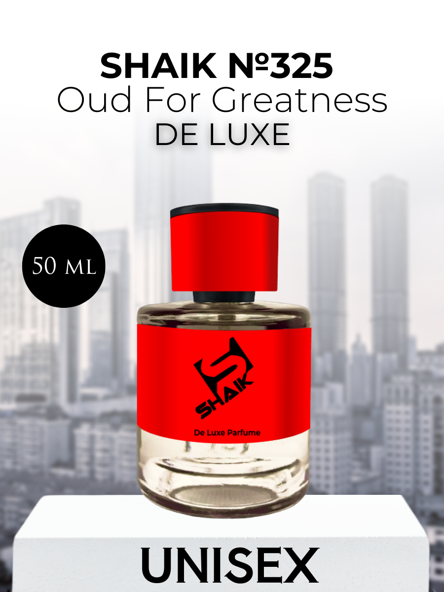 Парфюмерная вода Shaik №325 Oud For Greatness 50 мл DELUXE