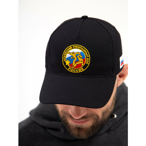 фото Бейсболка спорт сибирь, размер s, черный