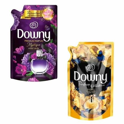 Downy Тайский парфюмированный кондиционер для белья, набор Mystique 300 мл + Daring 300 мл