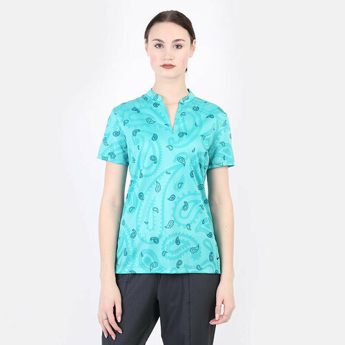 фото Поло nike dri-fit victory ss golf polo, размер l, голубой