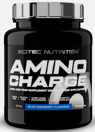 Изображение товара Scitec Nutrition Amino Charge (570 гр.) (голубая малина)