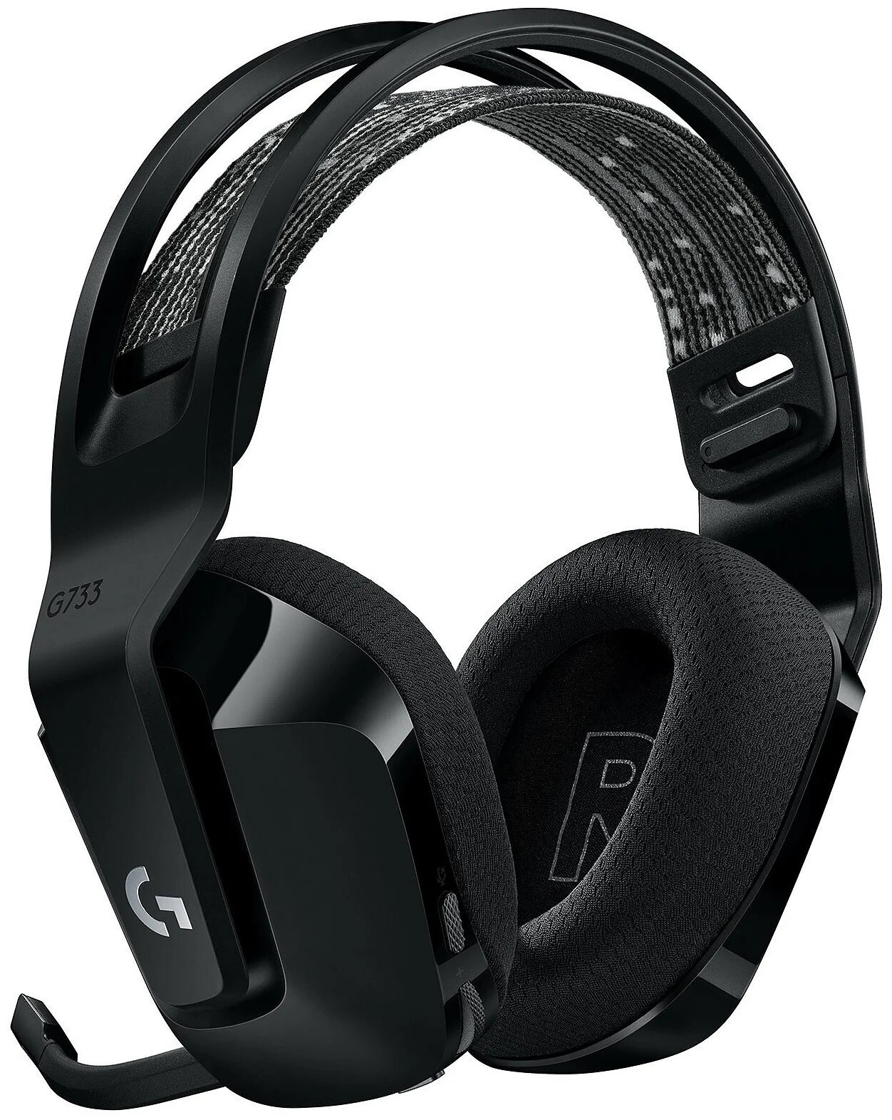 Беспроводная компьютерная гарнитура Logitech G G733 LightSpeed, black