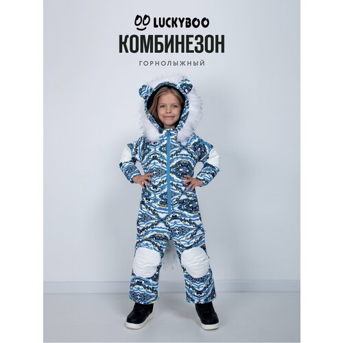 фото Комбинезон luckyboo размер 123, синий