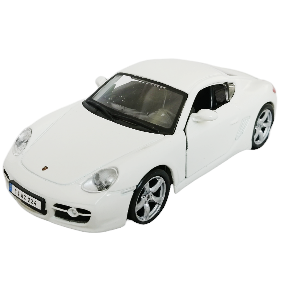 Коллекционная модель Porsche Cayman S 1:32 Bburago 18-43000 white