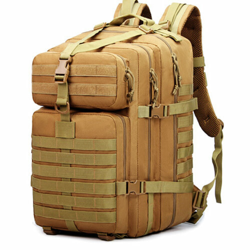 фото Тактический рюкзак tacteam tt-011, 45л, 48х28х28, бежевый, арт: ruk1211