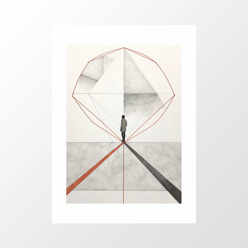 Постер Camerno «Границы мира» 50х70 см с полями