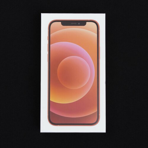 Коробка для iPhone 12 с кабелем в комплекте Коробка для айфона 12 Красный 805₽