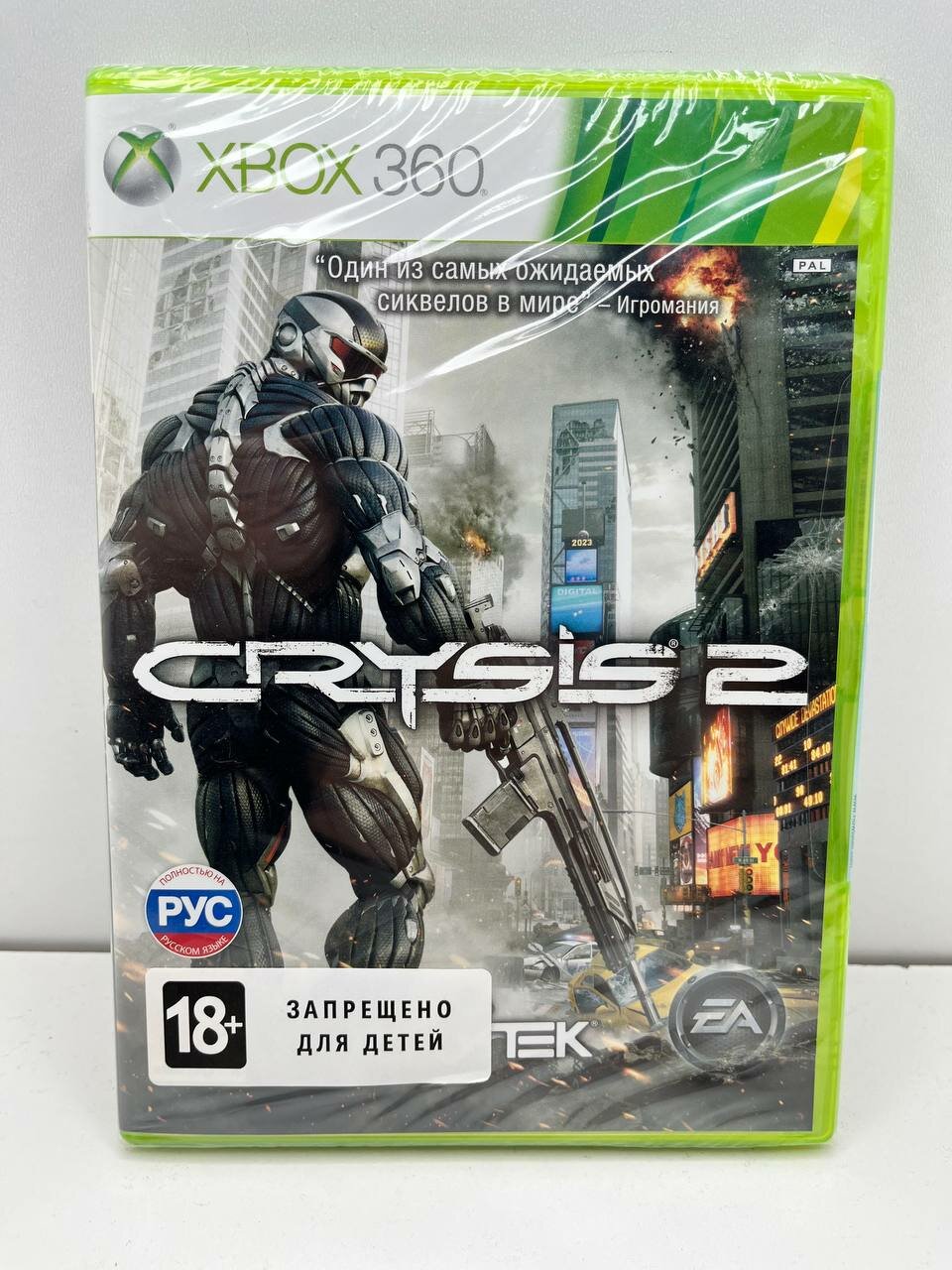 Игра Crysis 2 для Xbox 360 - Полностью на Русском языке