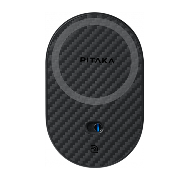 Автомобильный держатель с беспроводной зарядкой Pitaka MagEZ Car Mount Pro 2 (CM2402N) — фото 1