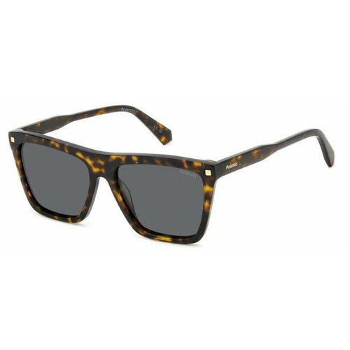 солнцезащитные очки polaroid polaroid pld 8047 s 086 m9 pld 8047 s 086 m9 коричневый Солнцезащитные очки Polaroid, черепаховый