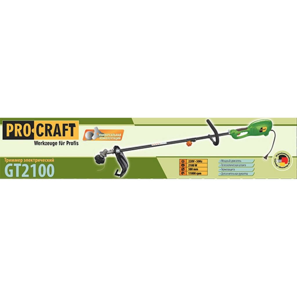 Триммер электрический Procraft GT-2100 1200Вт