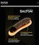 Ворсовая щетка SALTON для гладкой кожи 2 в 1