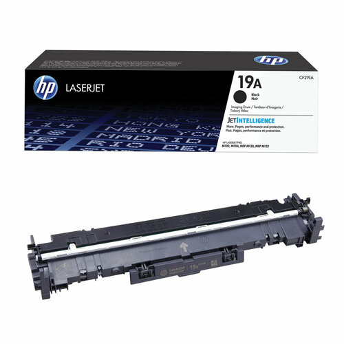 Фотобарабан HP (CF219A) LaserJet Pro M132a/132fn/132fw/132nw/M104a/104w, №19A, оригинальный, ресурс 12000 стр. комплект 5 шт картридж лазерный cactus cs cf218a для hp laserjet m132a 132fn 132fw m104a 104w ресурс 1400 стр