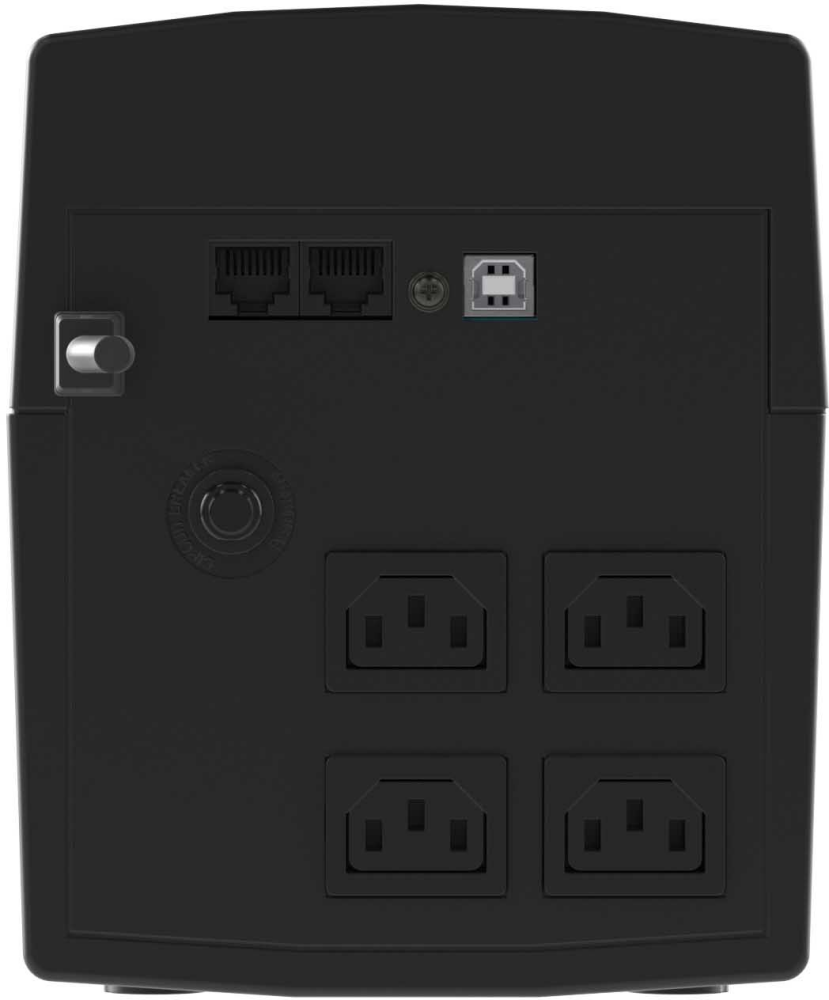 INFOLCD1200I ИБП Info LCD, 1200 ВА, IEC C13 (4), USB + RJ45 ДКС - фото №7