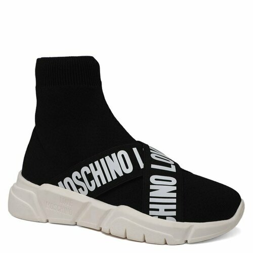 Кроссовки LOVE MOSCHINO, размер 39, черный кроссовки love moschino zapatillas bianco