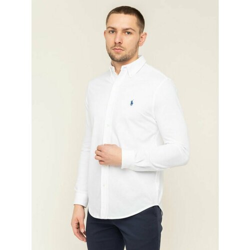 Рубашка Polo Ralph Lauren, размер L [INT], белый