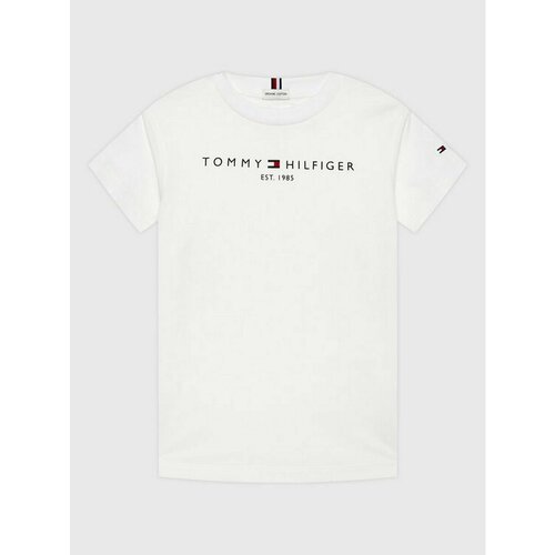 Футболка TOMMY HILFIGER, размер 6Y [METY], белый