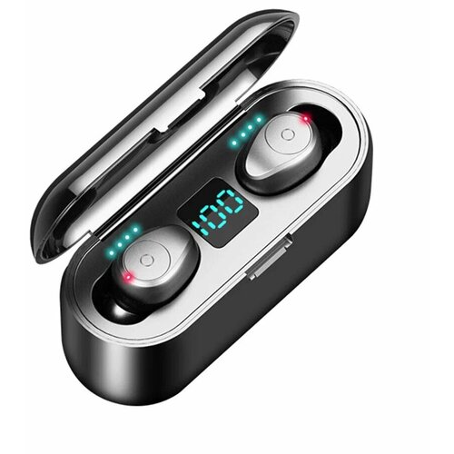 Беспроводные наушники TWS F9 черный 472₽