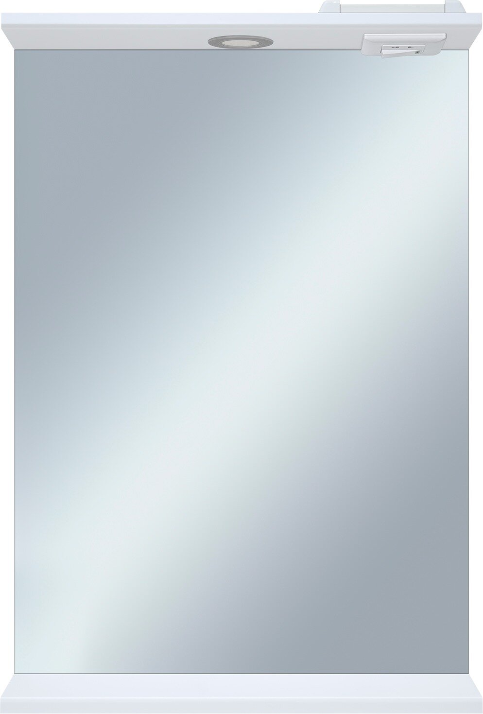 фото Зеркало Misty Енисей 50 с полкой Э-Ени02050-011