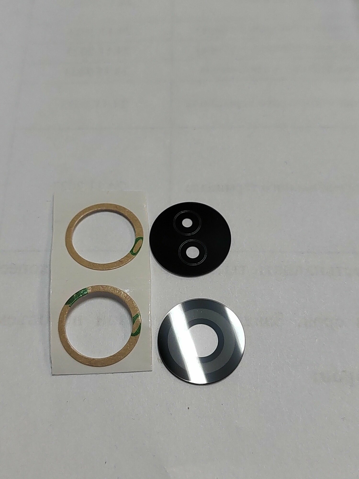 Стекло камеры для tecno spark 9 pro черное