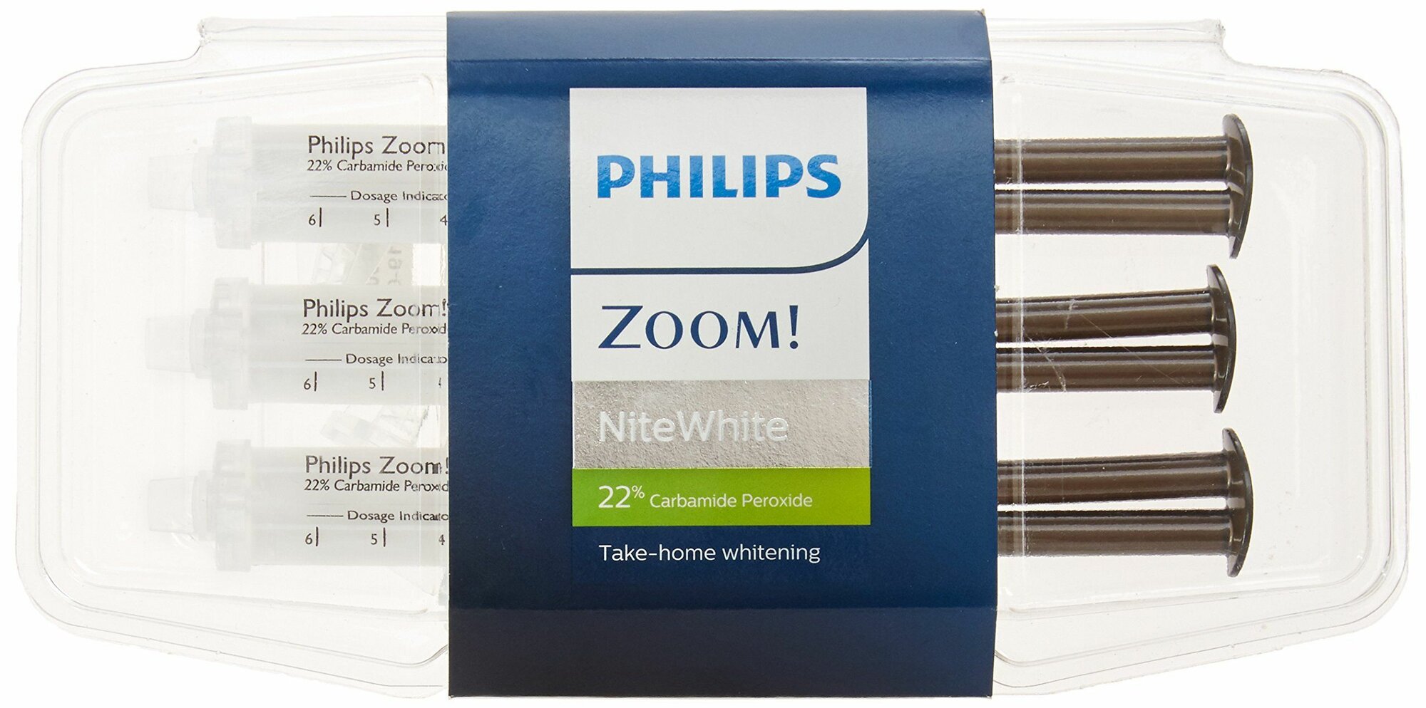 Гель для домашнего отбеливания зубов Zoom Nite White 22 3 шприца