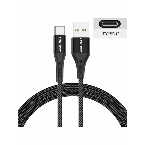 Кабель USB-Type-C, 3A 1м. кабель usb type c для зарядки и передачи данных 1 метр 3a