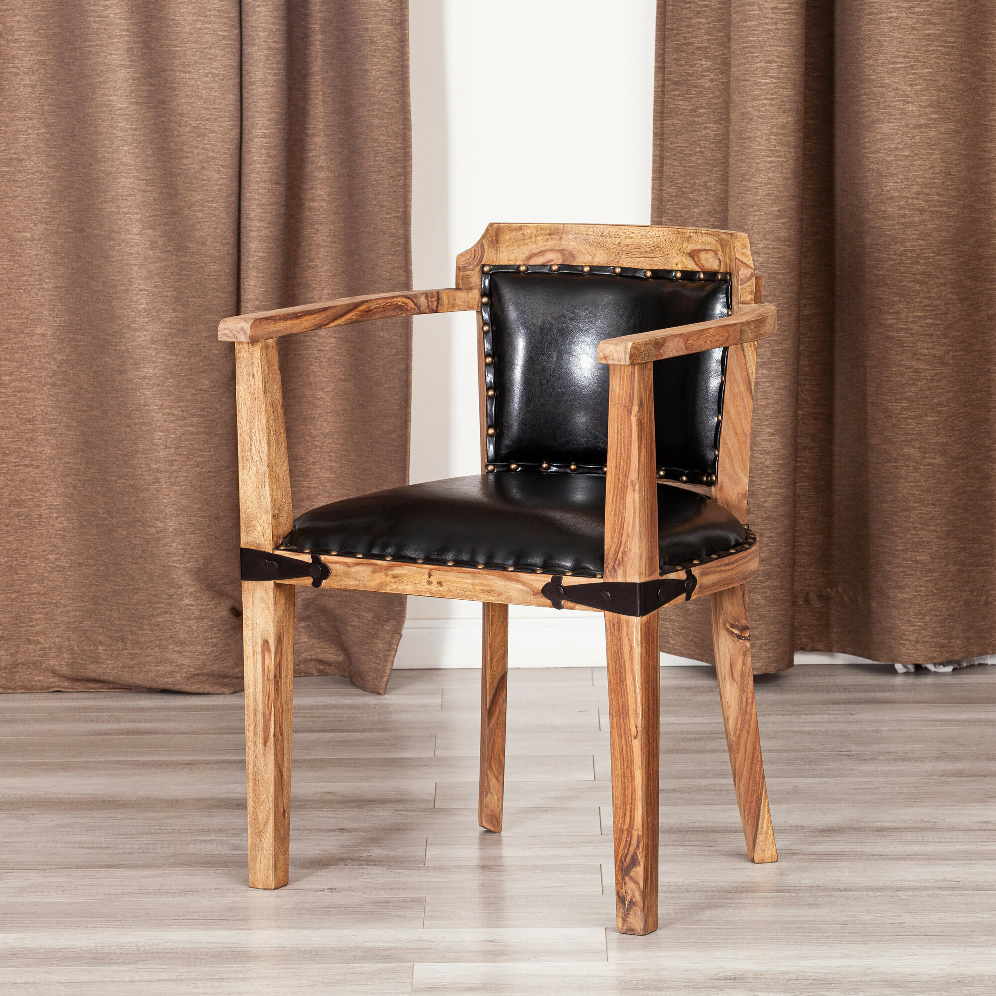 Кресло TetChair "Бомбей" из натурального тонированного палисандра