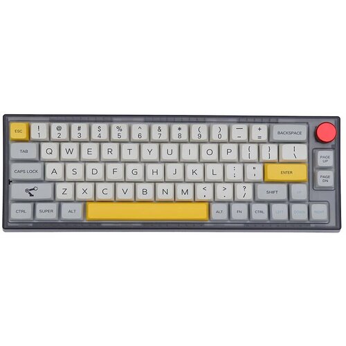 Клавиатура Epomaker TH66 Black Theory TH66Pro-BLK-THE-Flam 719000₽