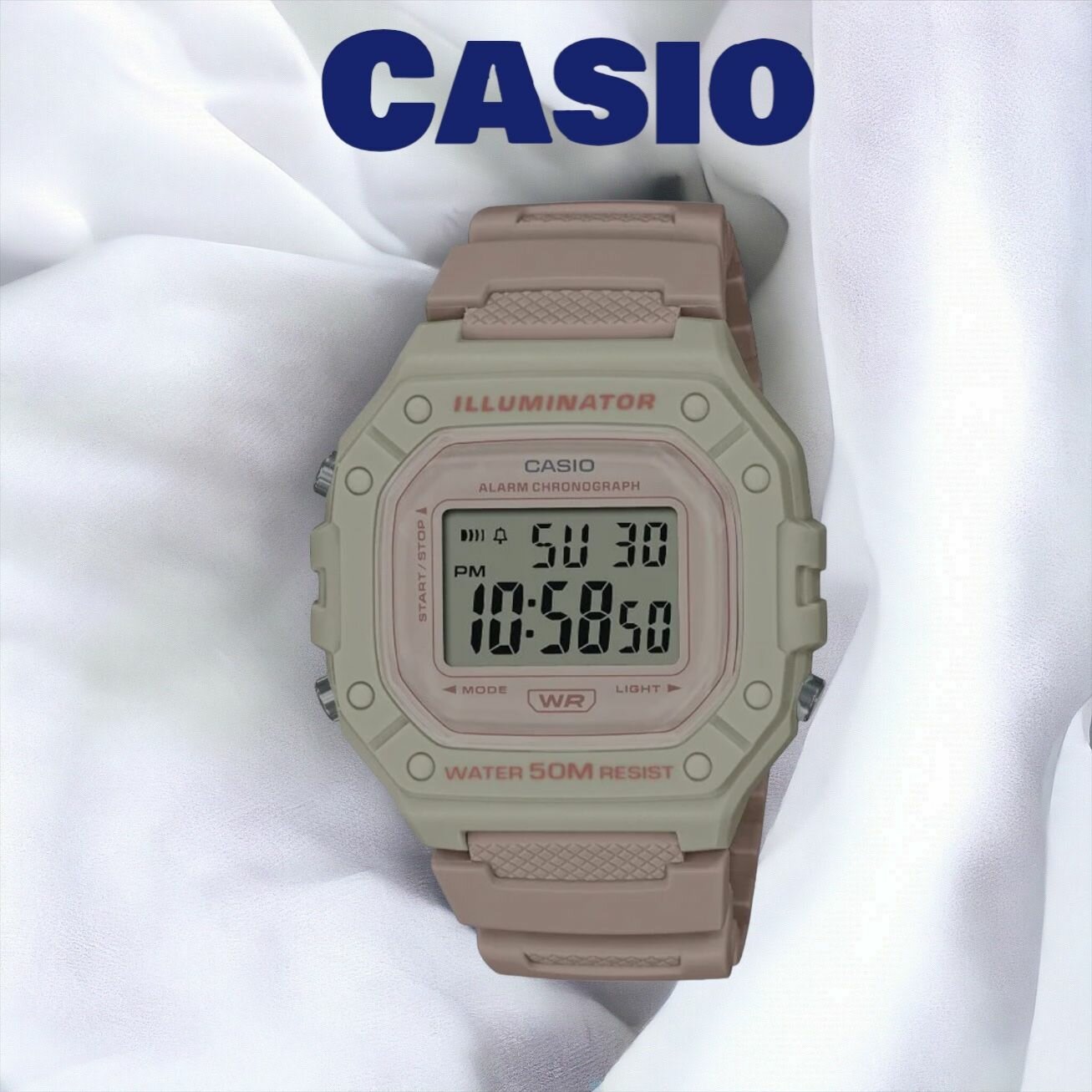 Наручные часы CASIO W-218HC-2A