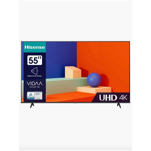 LED телевизор 55A6K, 55", 4K UHD, Smart TV, черный