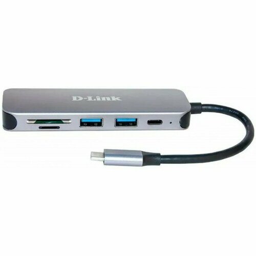 Разветвитель USB 2.0 D-Link DUB-2325 2порт. черный (DUB-2325/A2A)