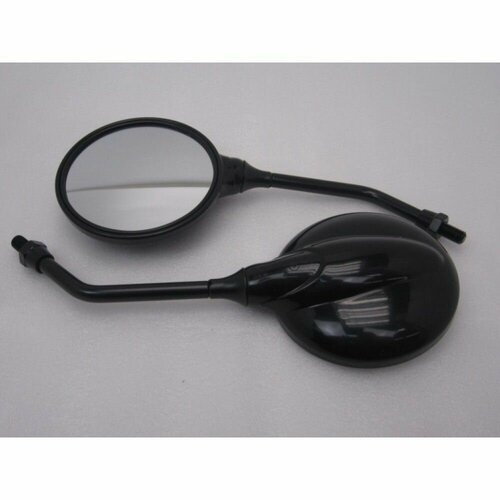 Зеркала мото пара SMP-022 прав резьба M10 черные SM-PARTS 1300₽