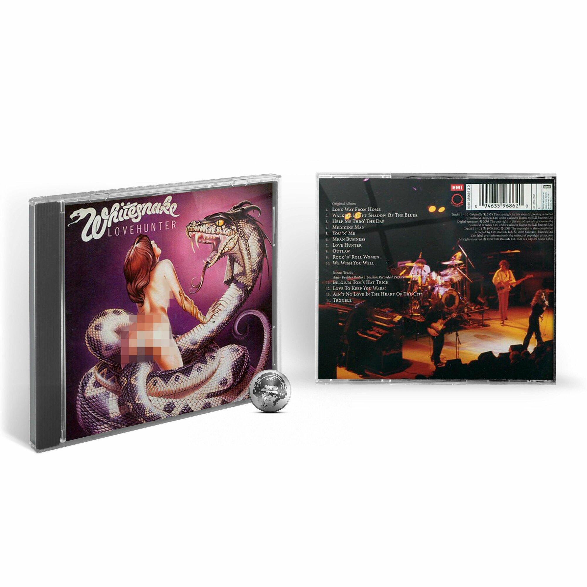 Whitesnake Lovehunter (Remastered) CD EMI - фото №2