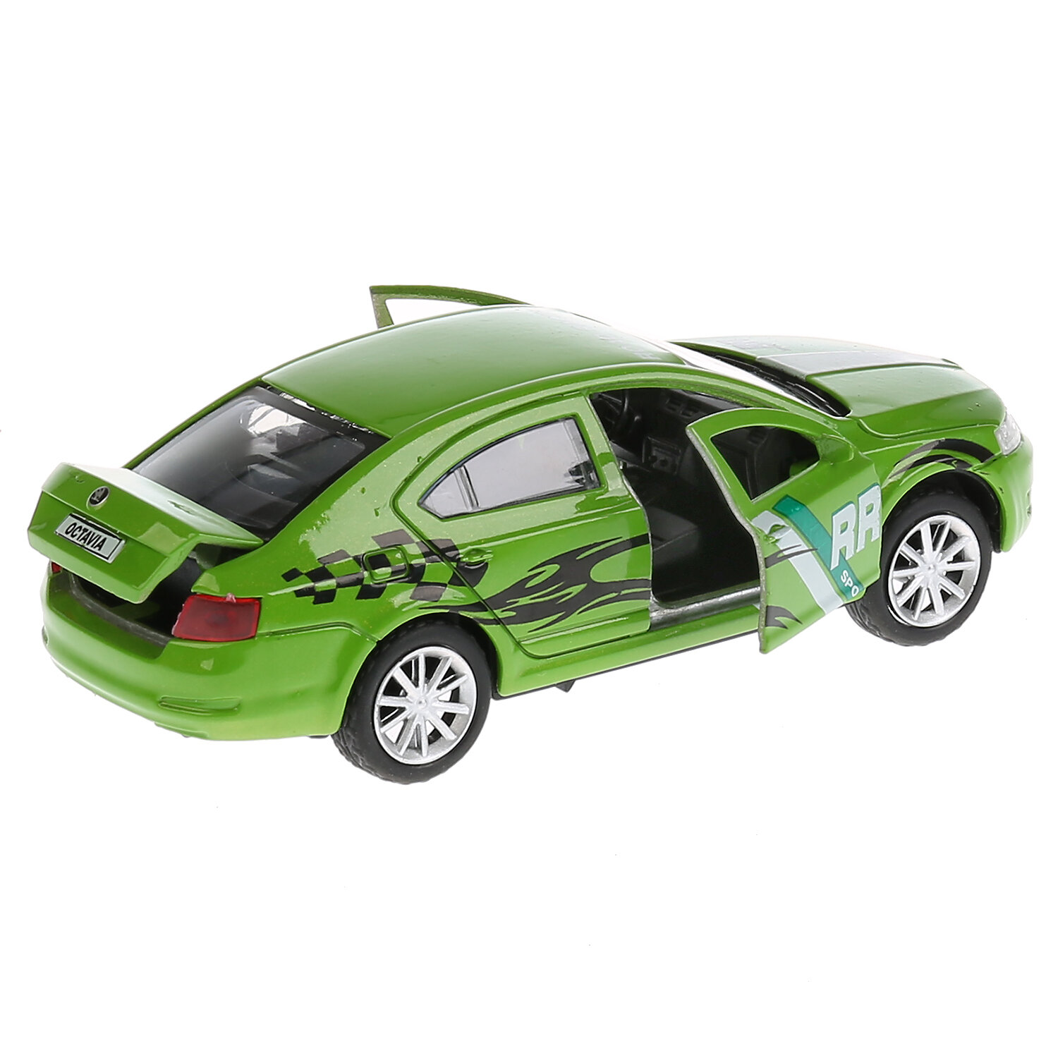 Машина инерционная Технопарк Skoda Octavia Спорт 12 см - фото №6